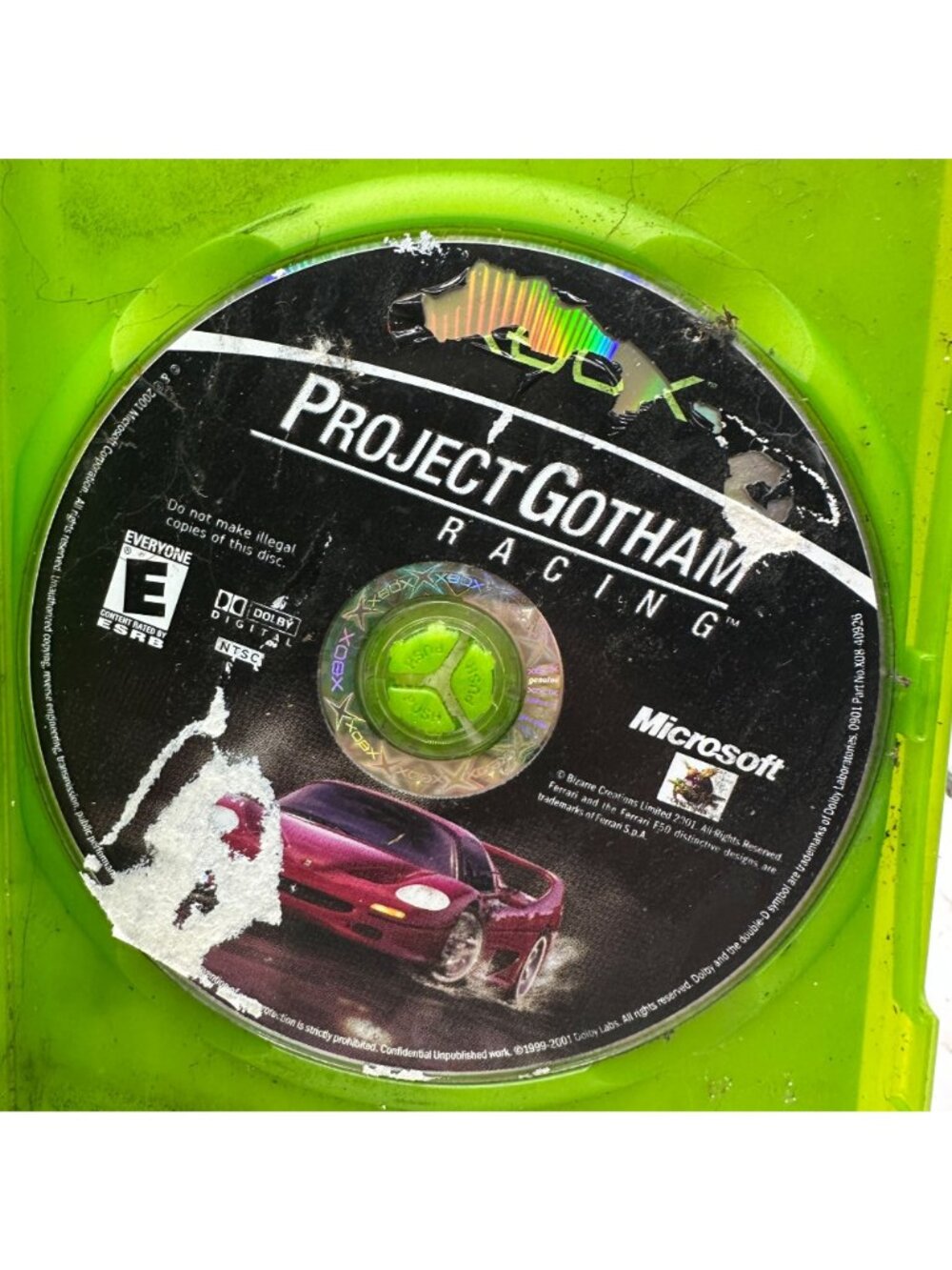Project Gotham Racing Microsoft Xbox 2001 Complete Racing Game CIB - Picture 4 of 4